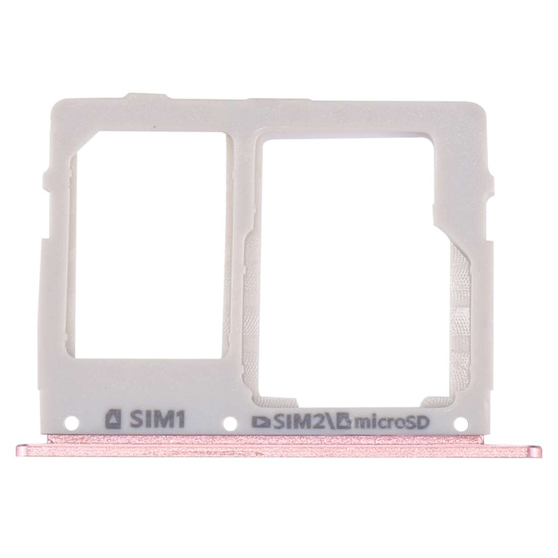 For Galaxy C7 Pro / C7010 & C5 Pro / C5010 SIM Card Tray + SIM / Micro SD Card Tray (Black)