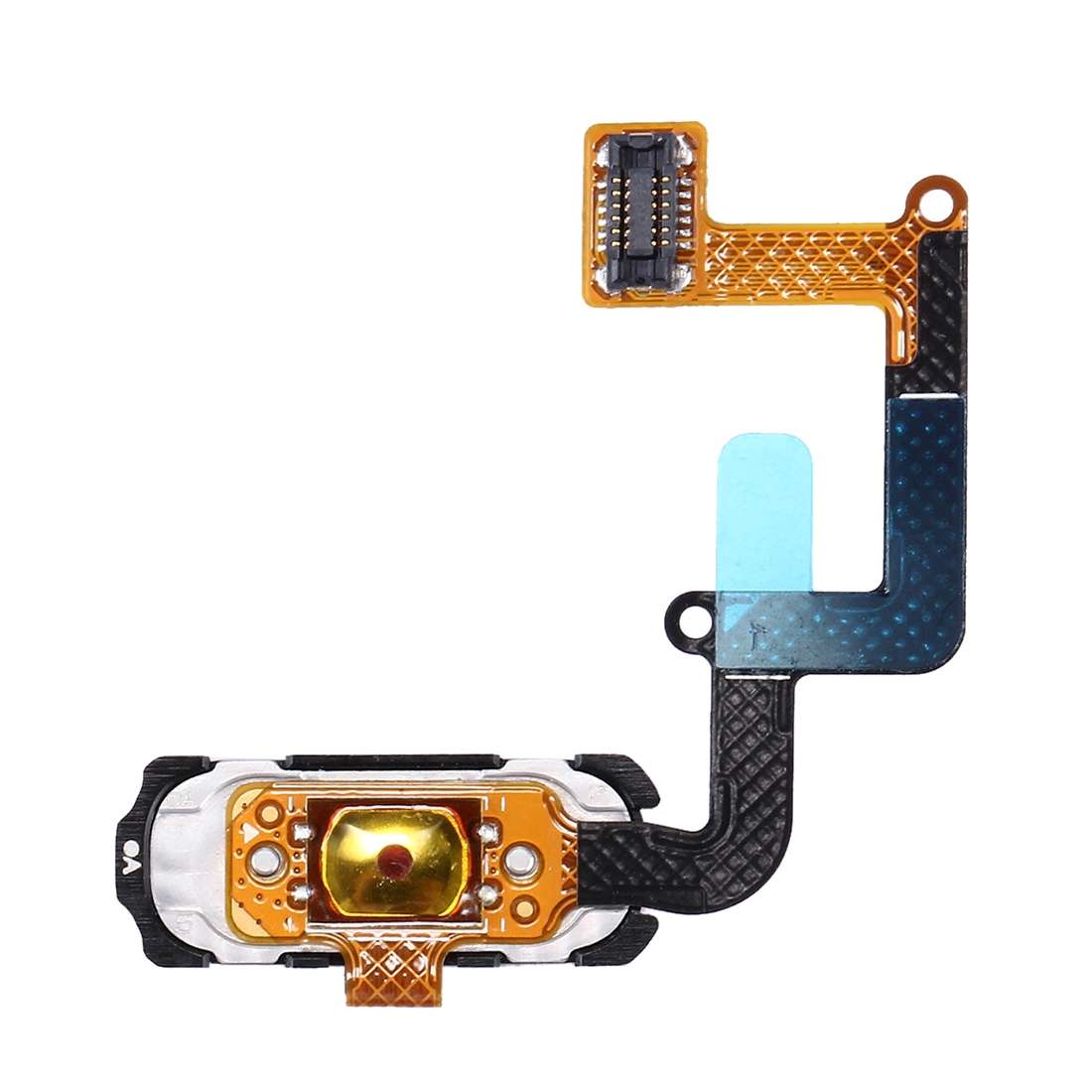 Home Button Flex Cable with Fingerprint Identification for Galaxy A3 (2017) / A320 & A ... (Black)