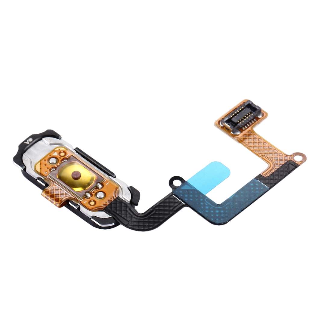 Home Button Flex Cable with Fingerprint Identification for Galaxy A3 (2017) / A320 & A ... (Black)