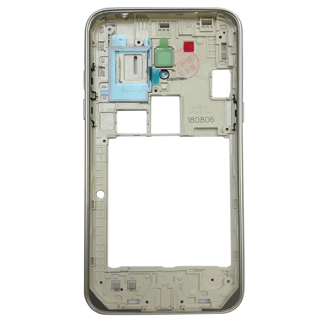 For Galaxy J2 Pro (2018) / J2 (2018) / J250FDS Middle Frame Bezel (Gold)