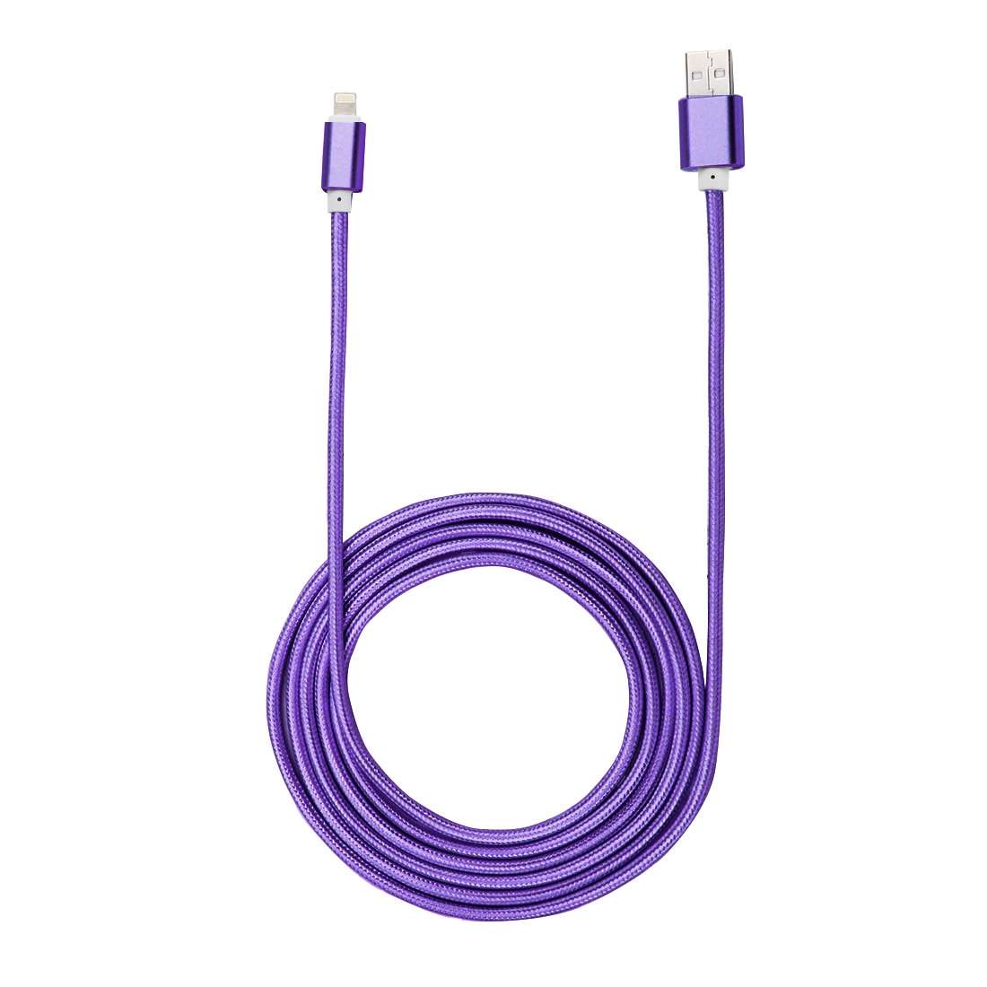 2m Woven Style Metal Head 84 Cores Micro USB to USB 2.0 Data / Charger Cable