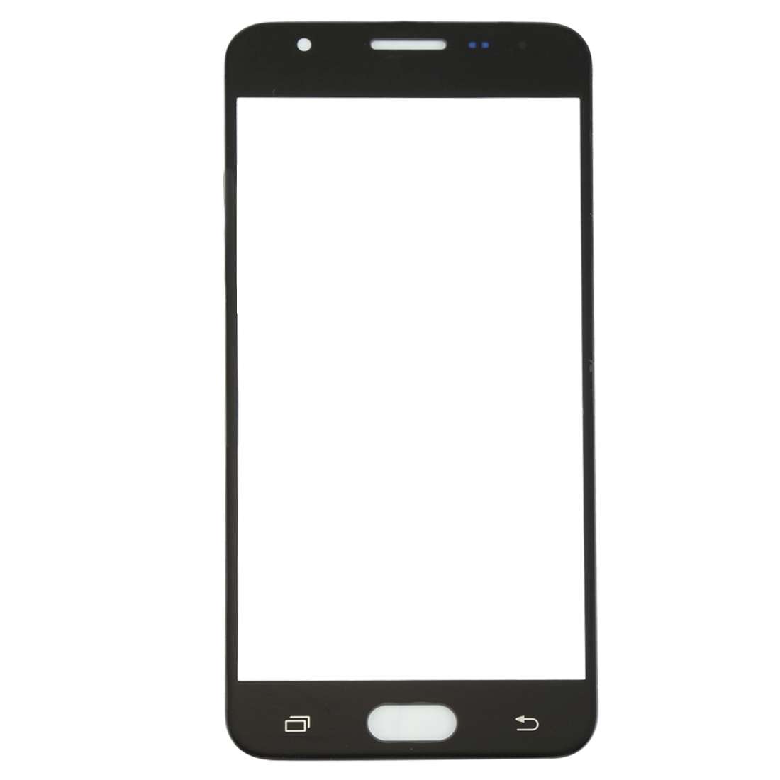 For Galaxy On5 / G550 Front Screen Outer Glass Lens (Black)