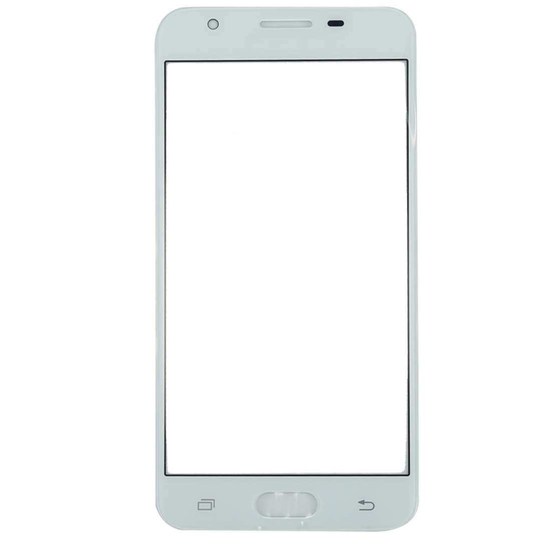 For Galaxy On5 / G550 Front Screen Outer Glass Lens (Black)