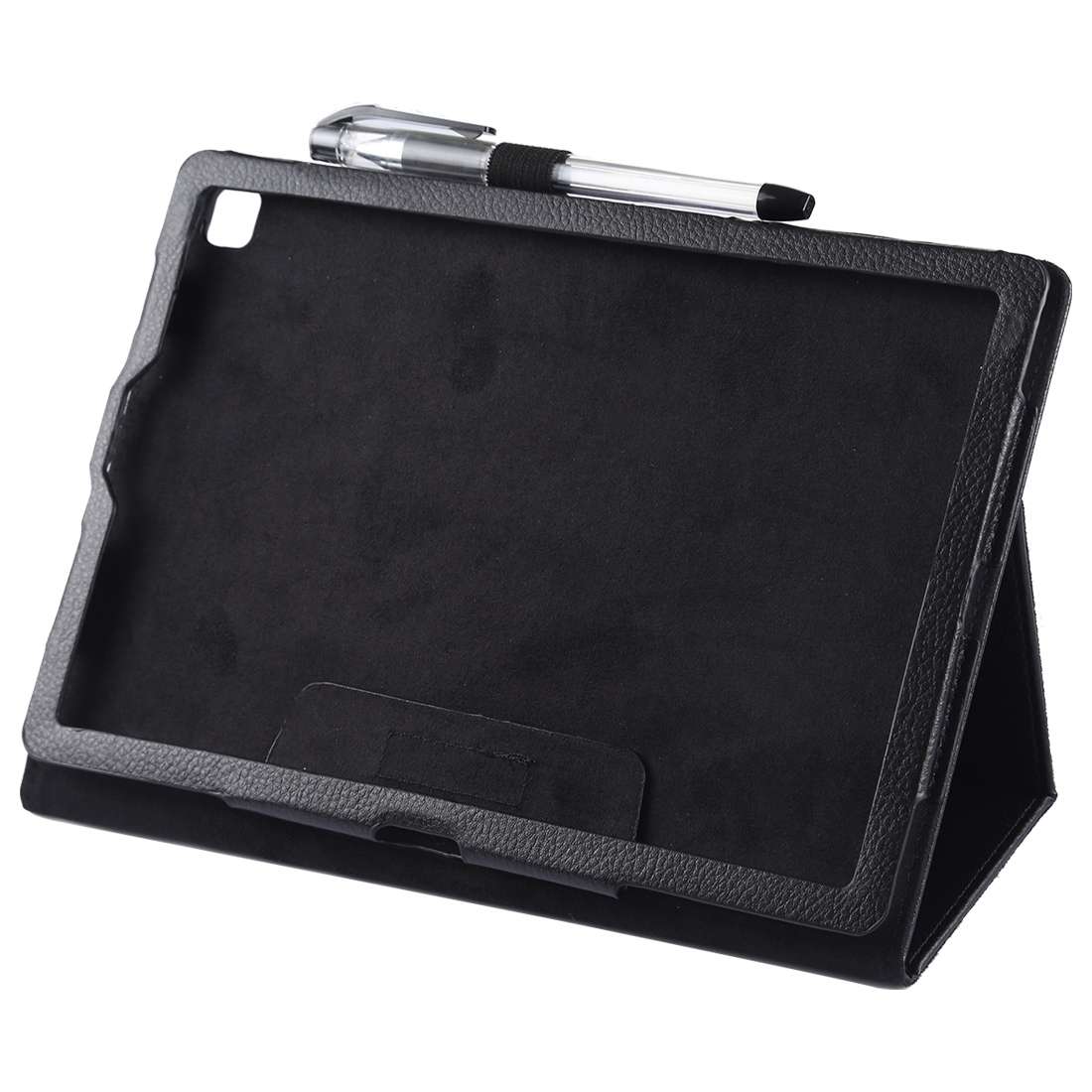 Litchi Texture Horizontal Flip Leather Case for Galaxy Tab S5e 10.5 T720 / T725, with ... (Black)