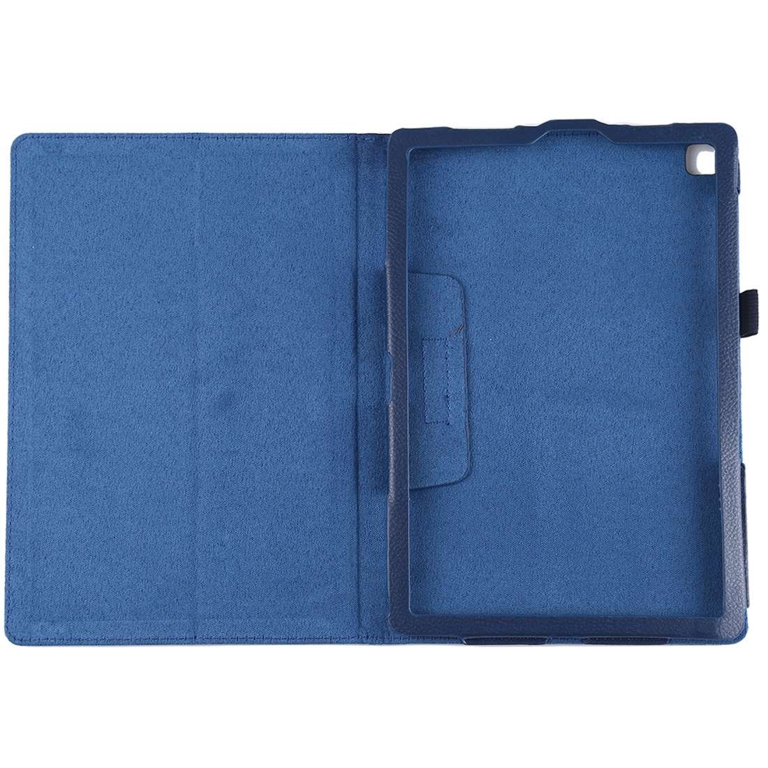 Litchi Texture Horizontal Flip Leather Case for Galaxy Tab S5e 10.5 T720 / T725, w ... (Dark Blue)