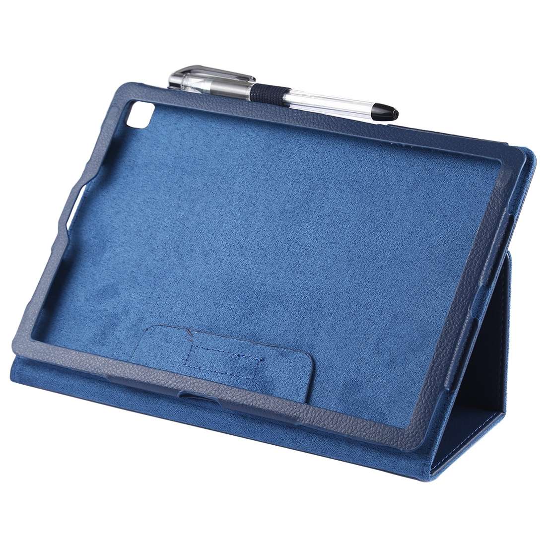 Litchi Texture Horizontal Flip Leather Case for Galaxy Tab S5e 10.5 T720 / T725, w ... (Dark Blue)