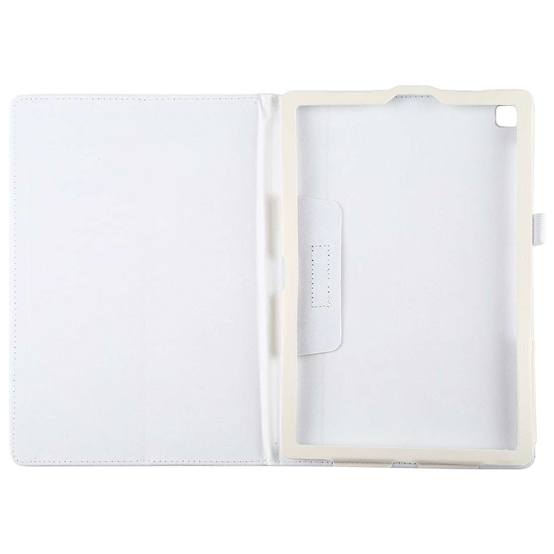 Litchi Texture Horizontal Flip Leather Case for Galaxy Tab S5e 10.5 T720 / T725, with ... (White)