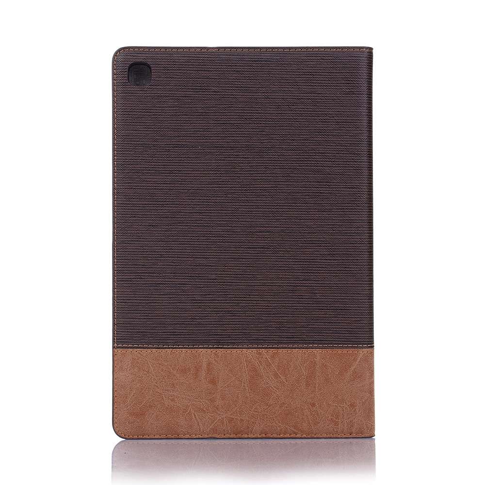 Cross Texture Horizontal Flip Leather Case for Galaxy Tab S5e 10.5 T720 / T725, with ... (Coffee)