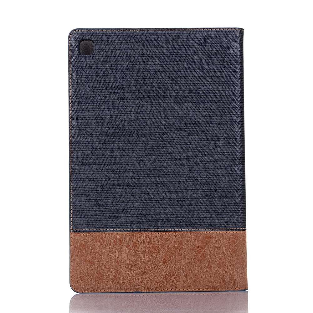 Cross Texture Horizontal Flip Leather Case for Galaxy Tab S5e 10.5 T720 / T725, wi ... (Dark Blue)