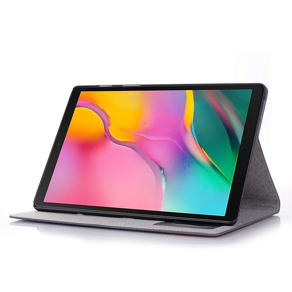 Cross Texture Horizontal Flip Leather Case for Galaxy Tab S5e 10.5 T720 / T725, with Ho ... (Grey)