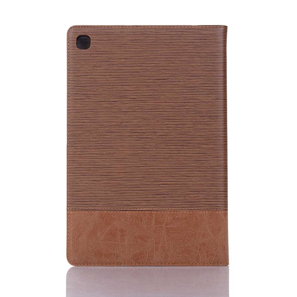 Cross Texture Horizontal Flip Leather Case for Galaxy Tab S5e 10.5 T720 / T725, with H ... (Brown)