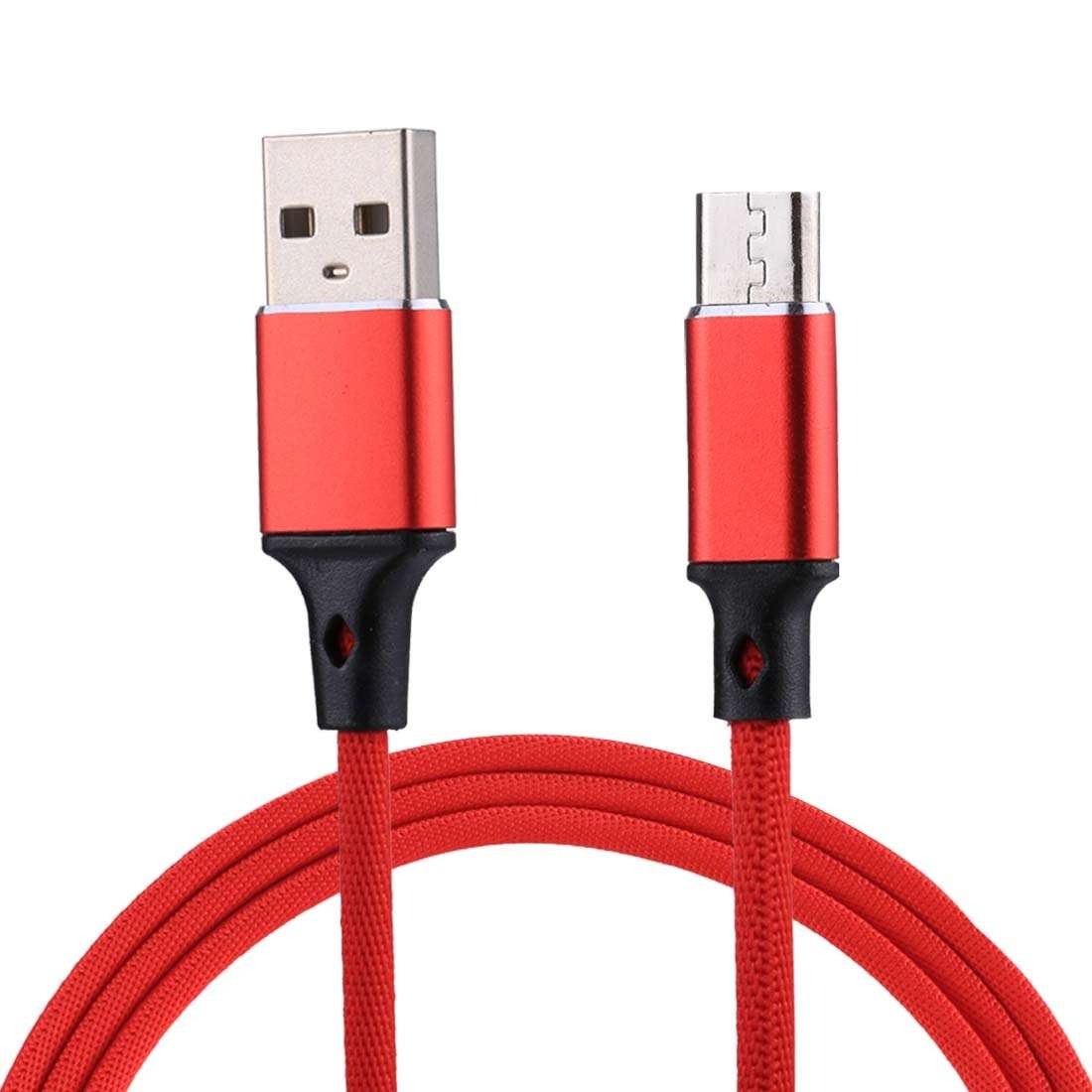 1m 2A Output USB to Micro USB Nylon Weave Style Data Sync Charging Cable