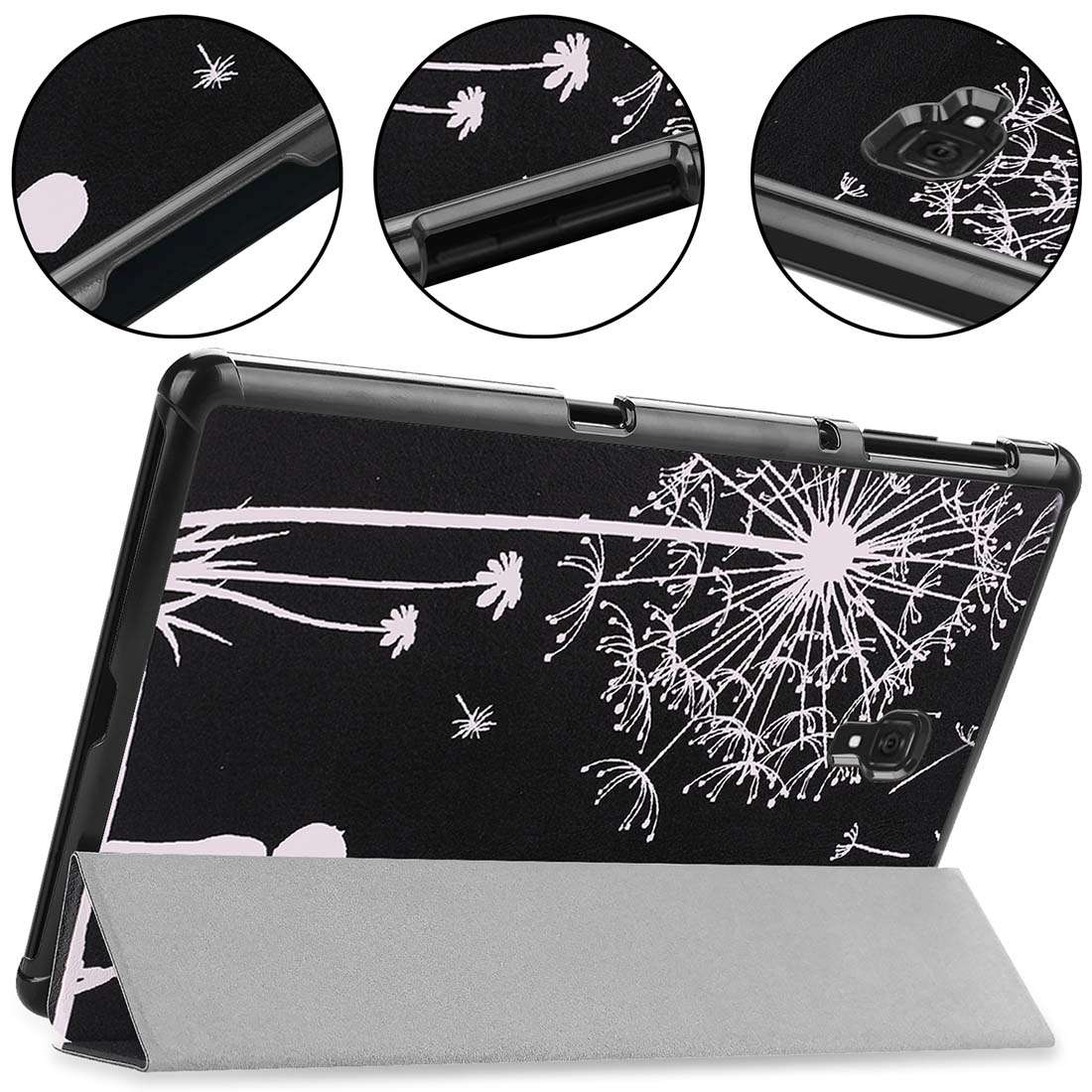 Dandelion Lover Pattern Horizontal Flip PU Leather Case for Galaxy Tab A 10.5 / T595 & T590, with