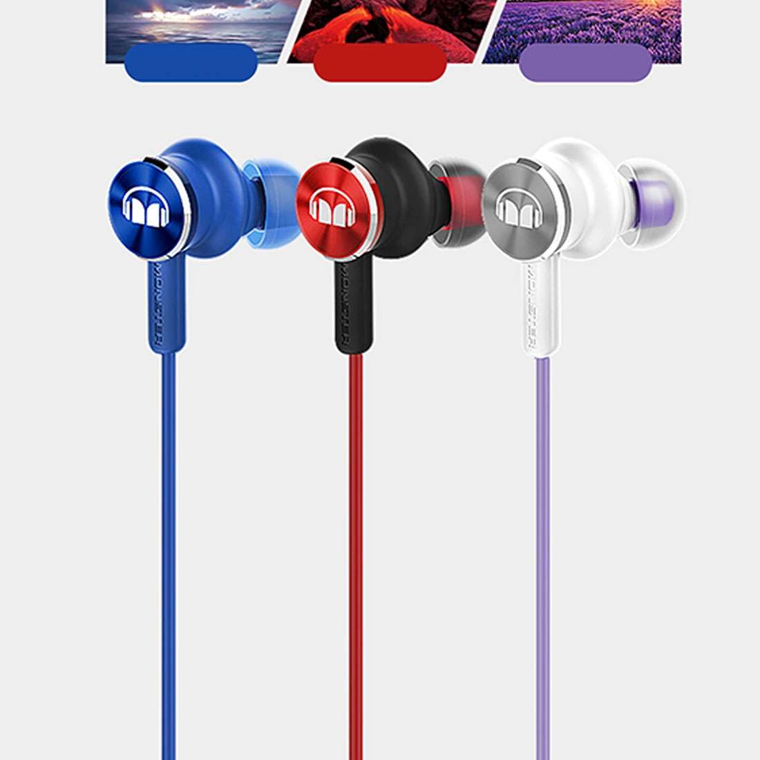 Original Huawei Honor AM17 Headset 1.1m TPE + Braided L-type 3.5mm Plug Wire Control In-Ear Earpho