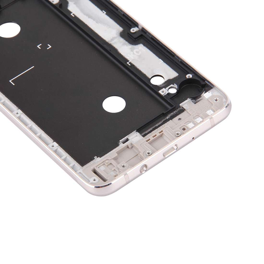 For Galaxy J5 (2016) / J510 Front Housing LCD Frame Bezel Plate (Gold)