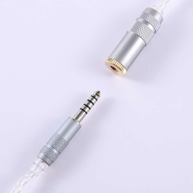 ZS0021 3.5mm Male to 2.5mm Female Balance Adapter Cable (Silver)