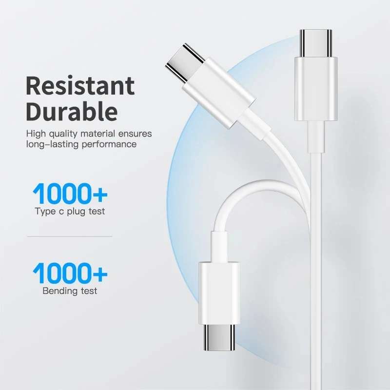Original Xiaomi 5A USB-C / Type-C to USB-C / Type-C Fast Charging Data Cable, Length: 1.5m