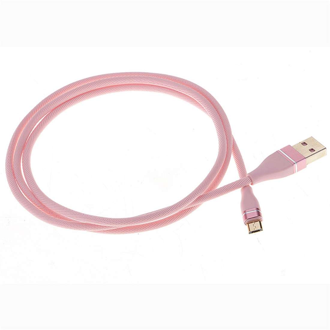 Nylon Weave Style USB to Micro USB Data Sync Charging Cable, Cable Length: 1m
