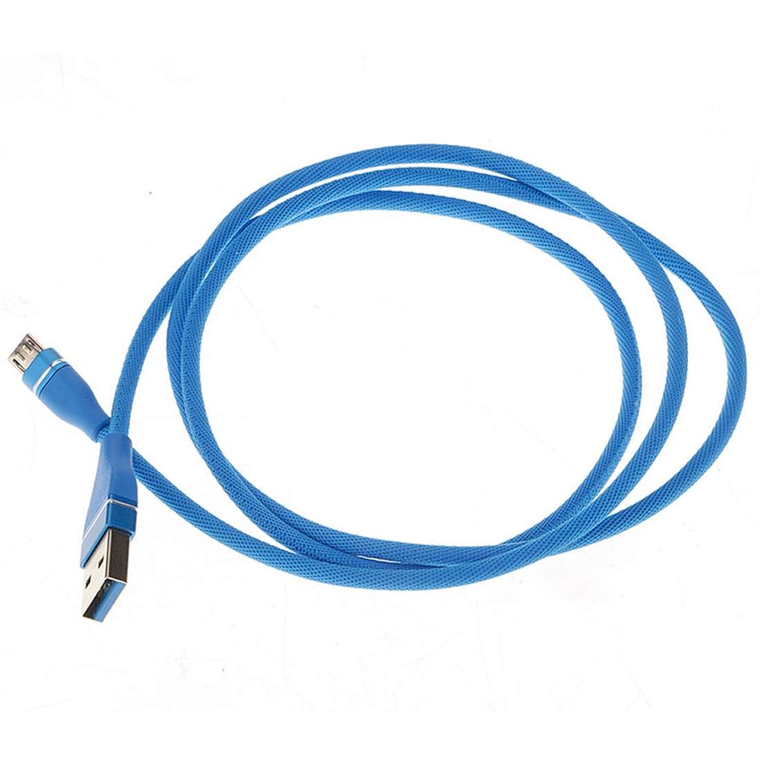Nylon Weave Style USB to Micro USB Data Sync Charging Cable, Cable Length: 1m