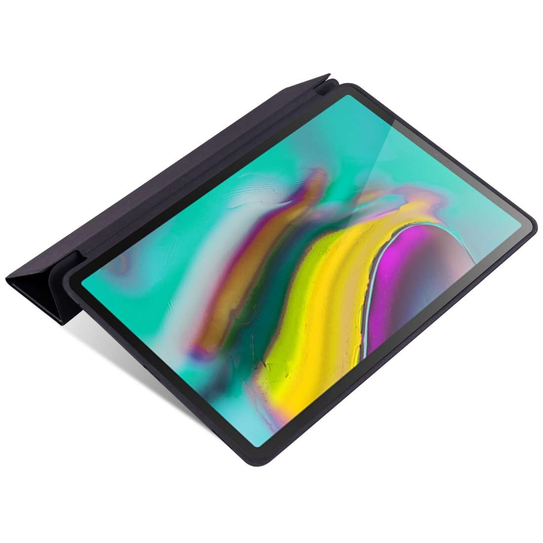 Cowhide Texture Horizontal Flip Leather Case for Galaxy Tab S5E 10.5 T720 / T725, with ... (Black)