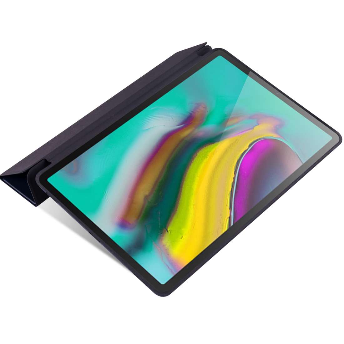 Cowhide Texture Horizontal Flip Leather Case for Galaxy Tab S5E 10.5 T720 / T725 ... (Dark Blue)