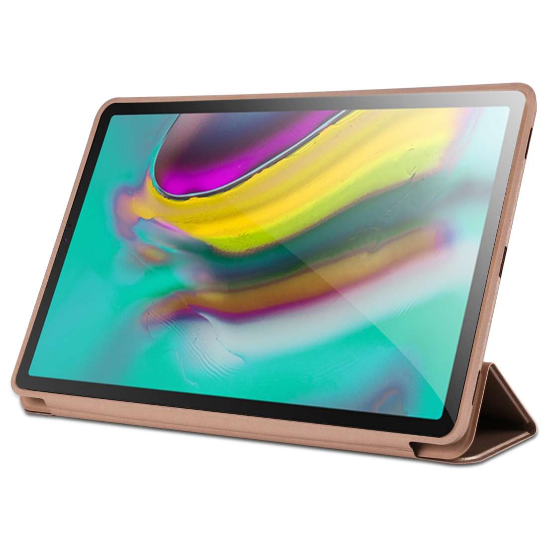 Cowhide Texture Horizontal Flip Leather Case for Galaxy Tab S5E 10.5 T720 / T725, with ... (Gold)