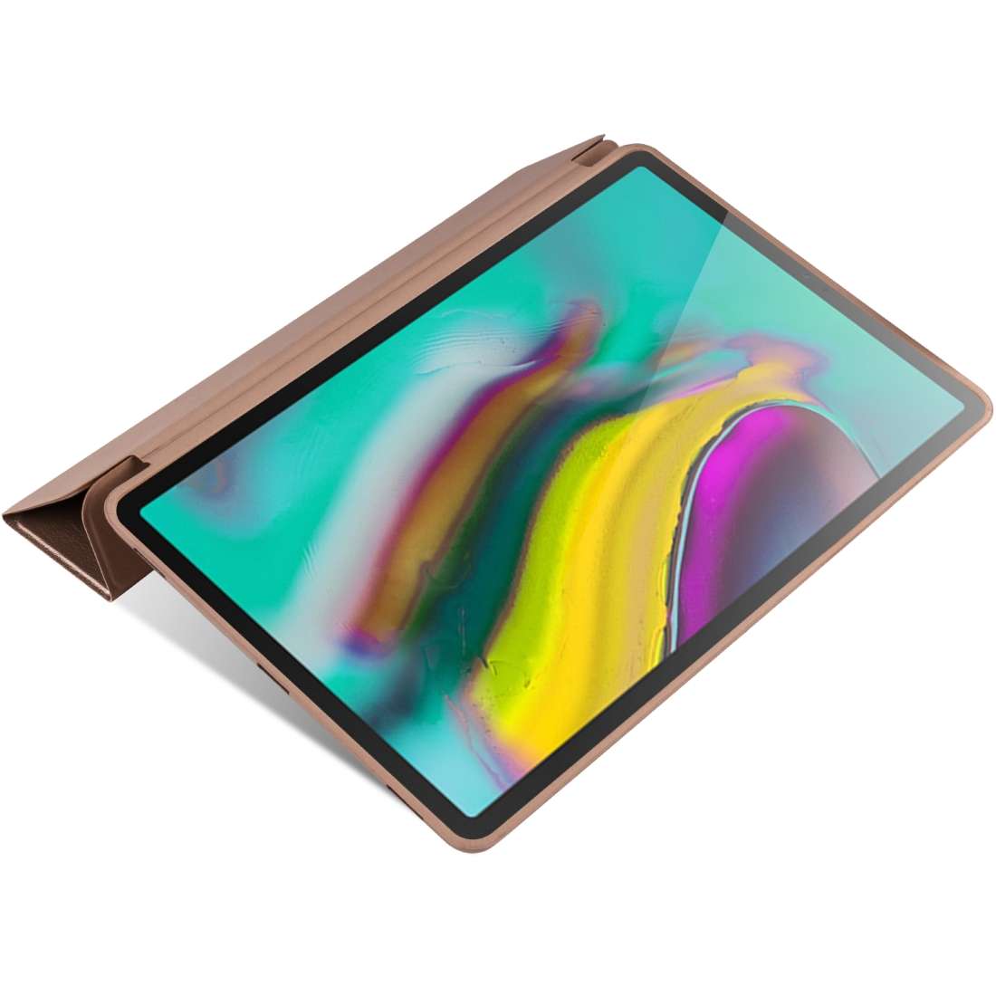 Cowhide Texture Horizontal Flip Leather Case for Galaxy Tab S5E 10.5 T720 / T725, with ... (Gold)