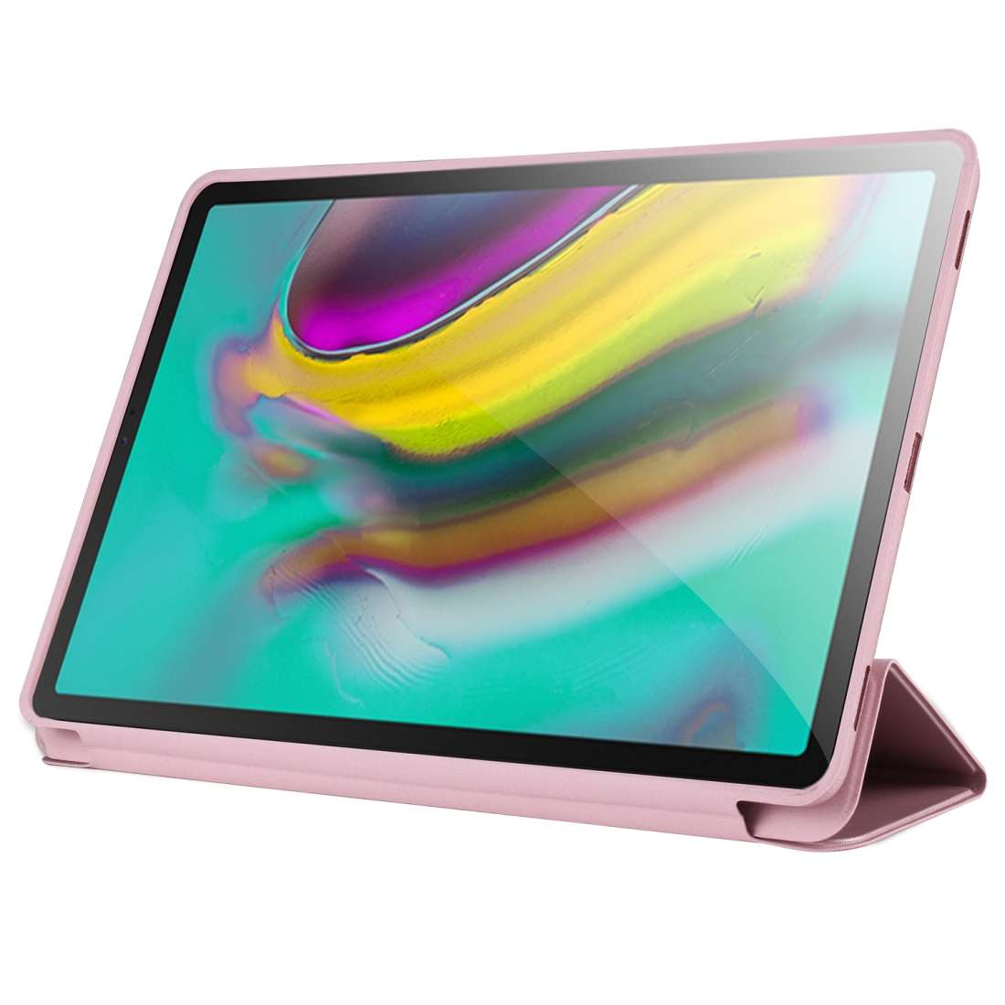 Cowhide Texture Horizontal Flip Leather Case for Galaxy Tab S5E 10.5 T720 / T725 ... (Rose Gold)