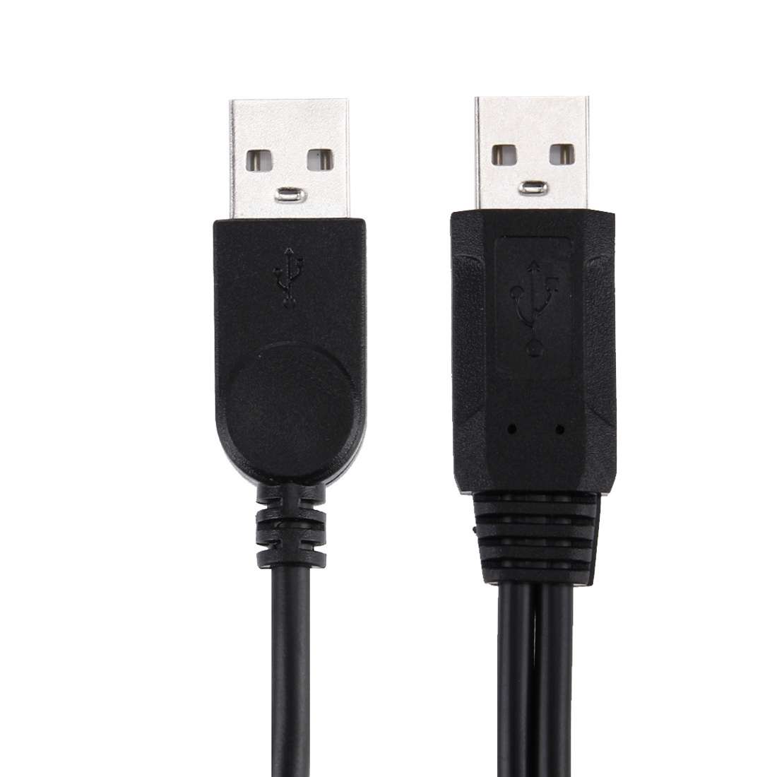 50cm 2 in 1 USB 2.0 to Micro USB + USB Data / Charging Cable