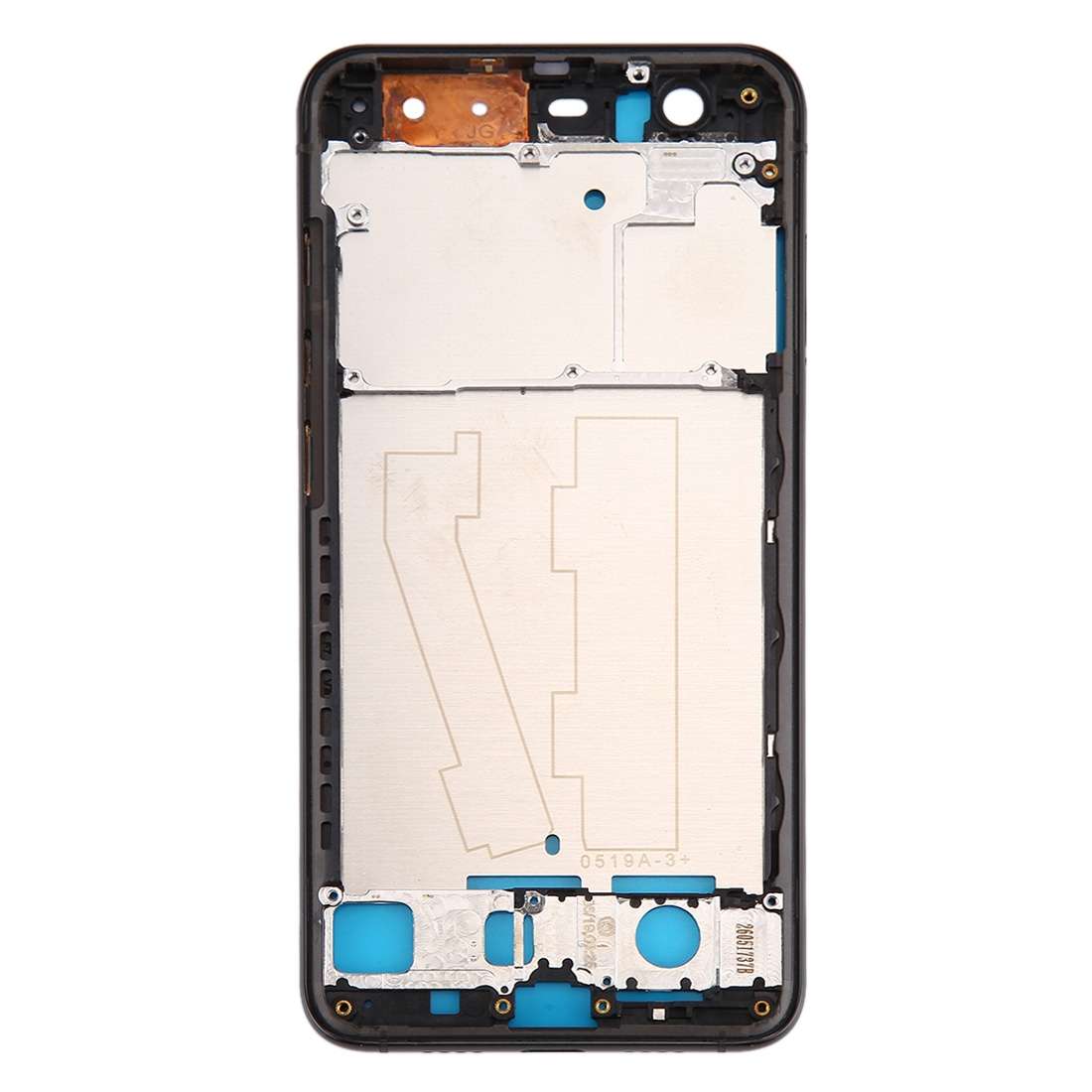 For Xiaomi Mi 6 Front Housing LCD Frame Bezel Plate(Black)