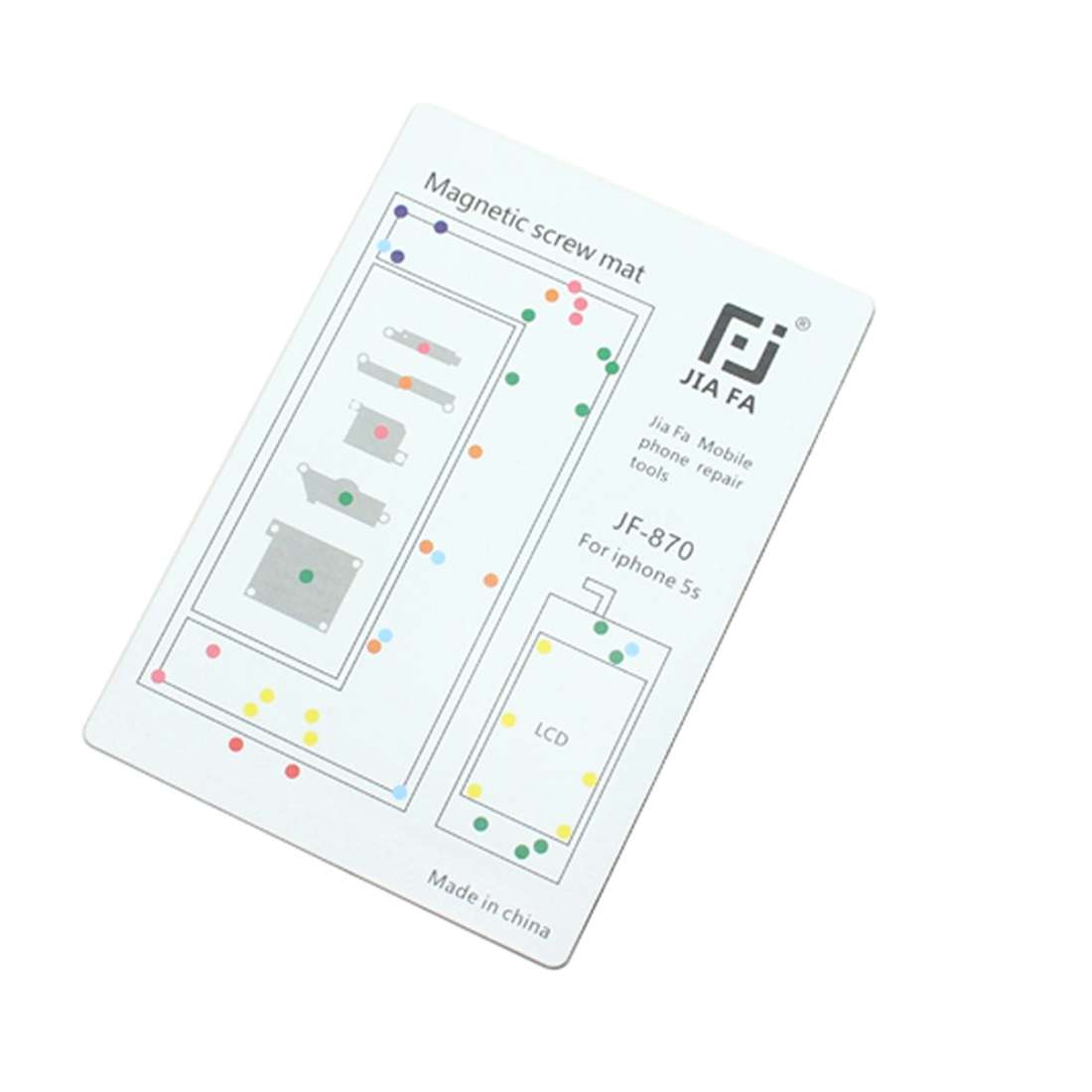JIAFA Magnetic Screws Mat for iPhone 5S