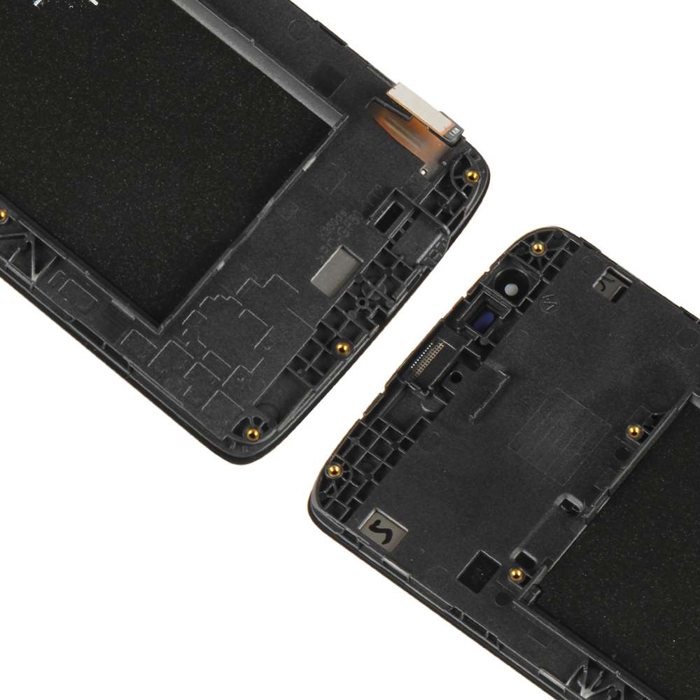 TFT LCD Screen for LG K8 (2016)Digitizer Full Assembly with Frame(Black)