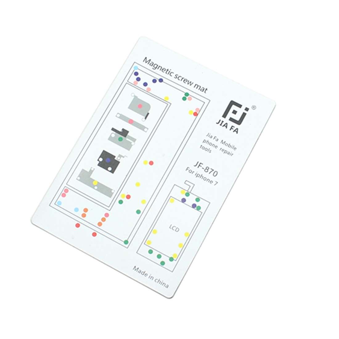 JIAFA Magnetic Screws Mat for iPhone 7