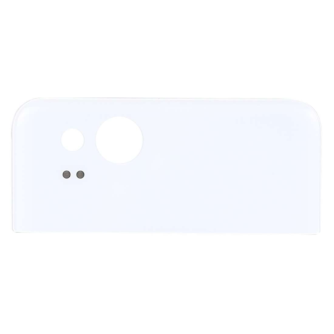 Google Pixel 2 Back Cover Top Glass Lens Cover(White)