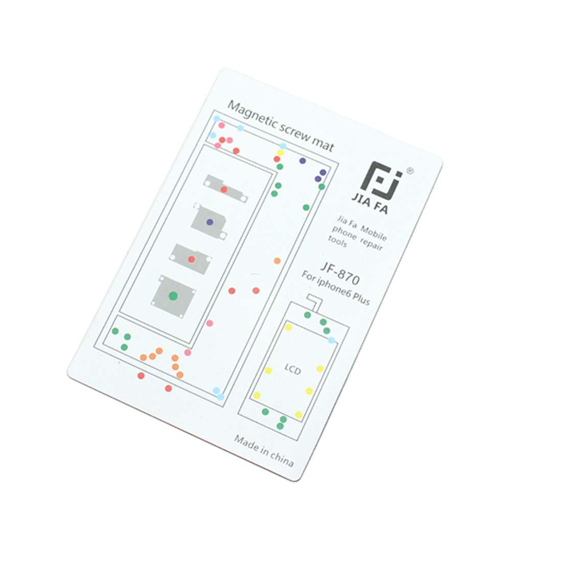 JIAFA Magnetic Screws Mat for iPhone 6 Plus