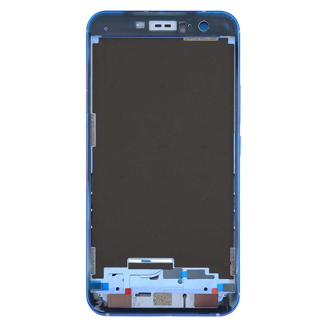 Front Housing LCD Frame Bezel Plate for HTC U11(Red)