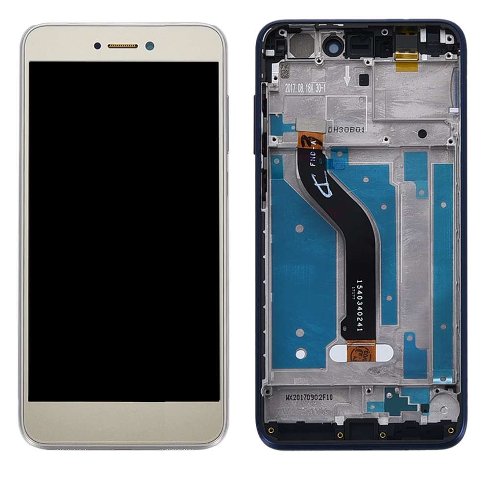 OEM LCD Screen for Huawei Honor 8 Lite Digitizer Full Assembly with Frame (Gold)