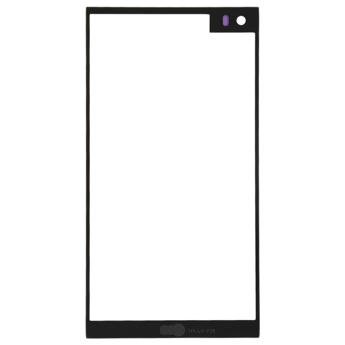Front Screen Outer Glass Lens for LG V20 VS995 VS996 LS997 H910(Black)