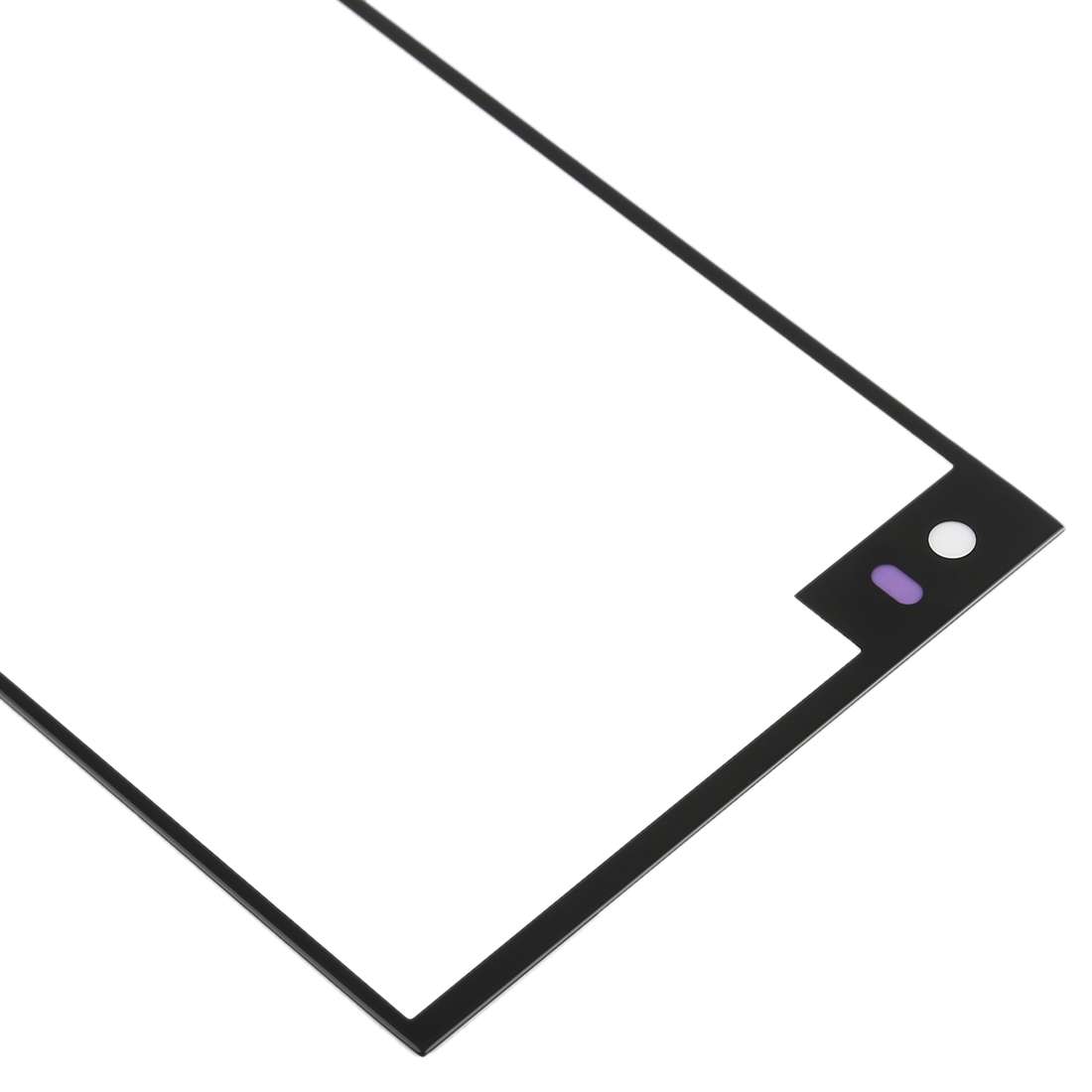 For OPPO R11s Front Screen Outer Glass Lens (Black)
