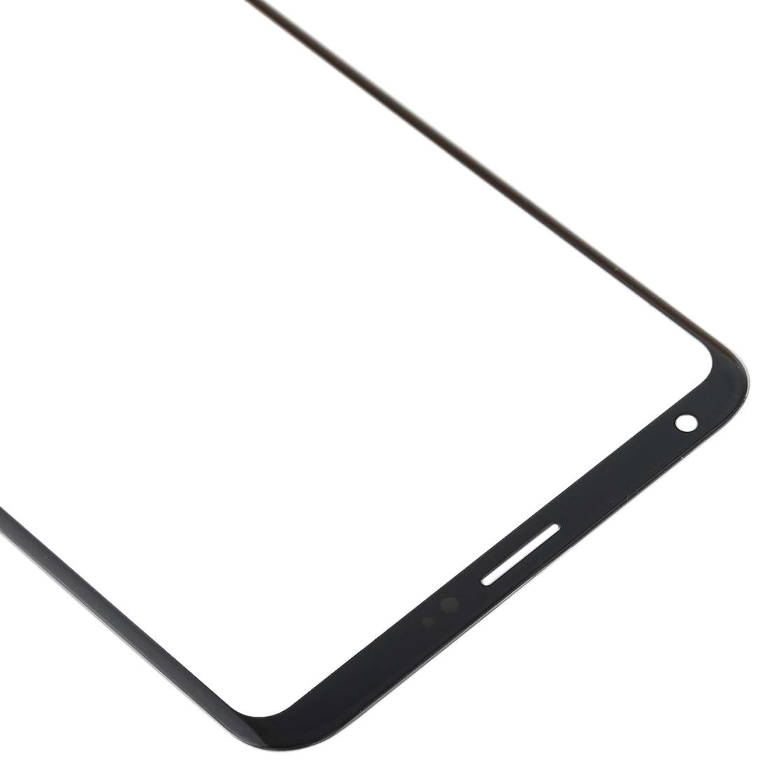 Front Screen Outer Glass Lens for LG V20 VS995 VS996 LS997 H910(Black)