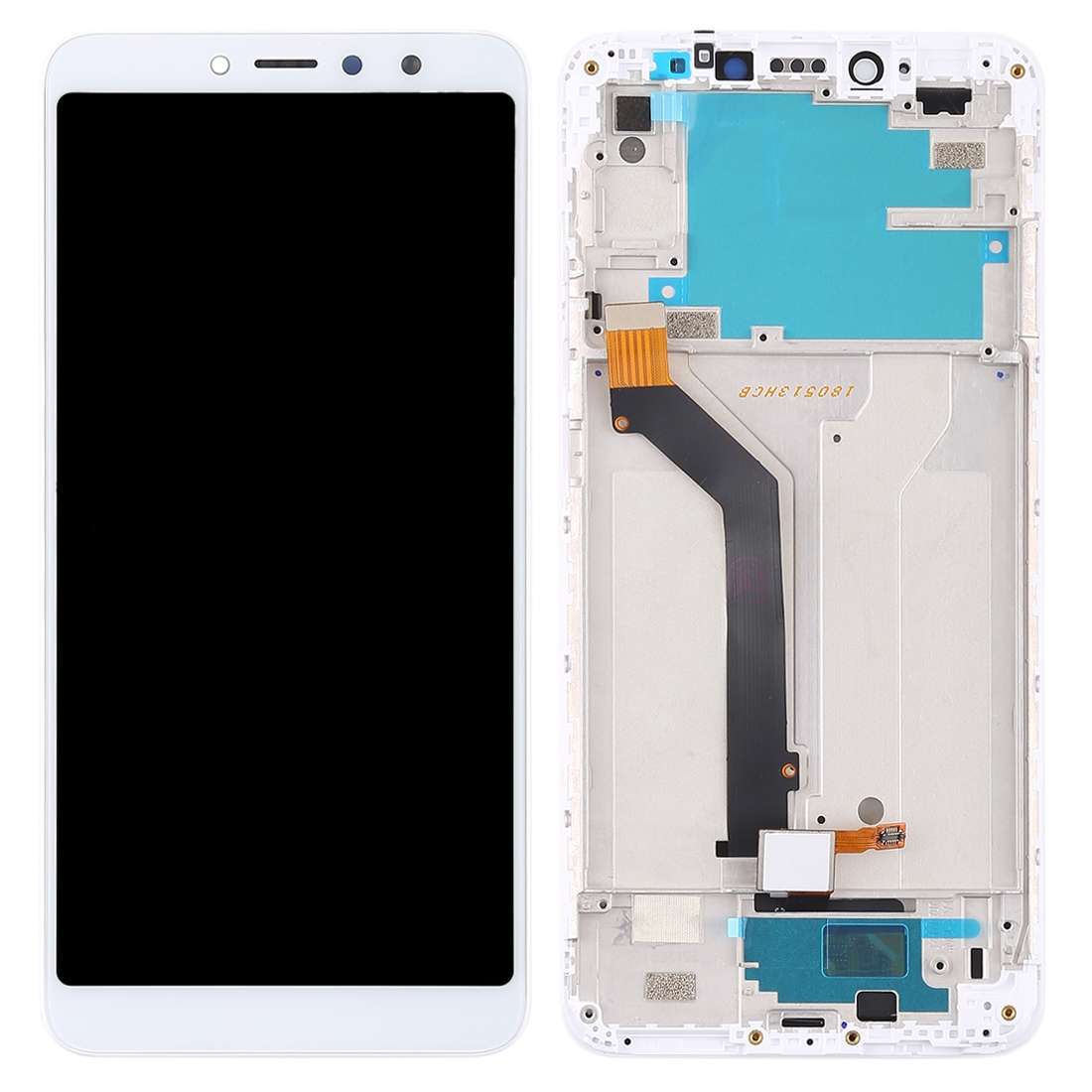TFT LCD Screen for Xiaomi Redmi S2 / Y2 Digitizer Full Assembly with Frame(Black)