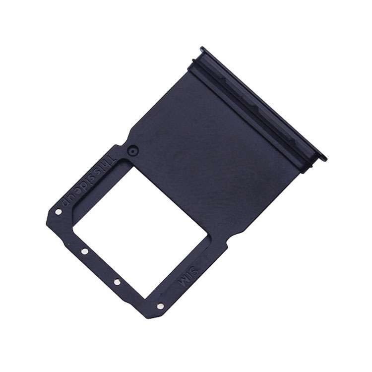 For OnePlus 6T 2 x SIM Card Tray (Jet Black)