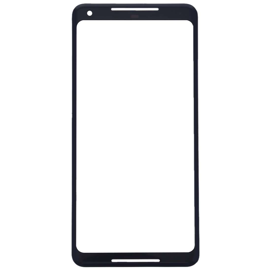 Original Front Screen Outer Glass Lens for Google Pixel 2 XL(Black)