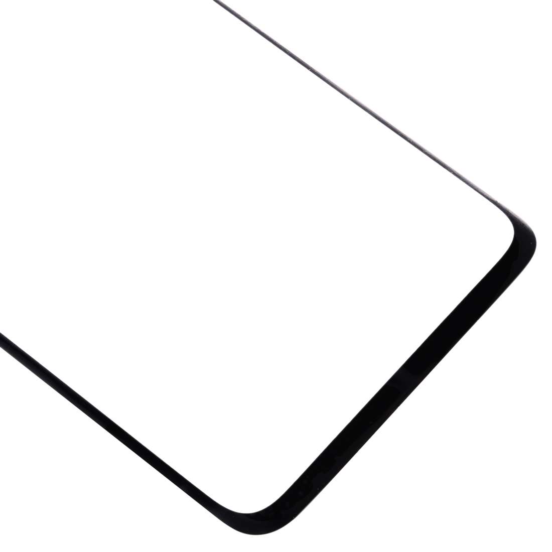 For Huawei Mate 20 Pro Front Screen Outer Glass Lens (Black)