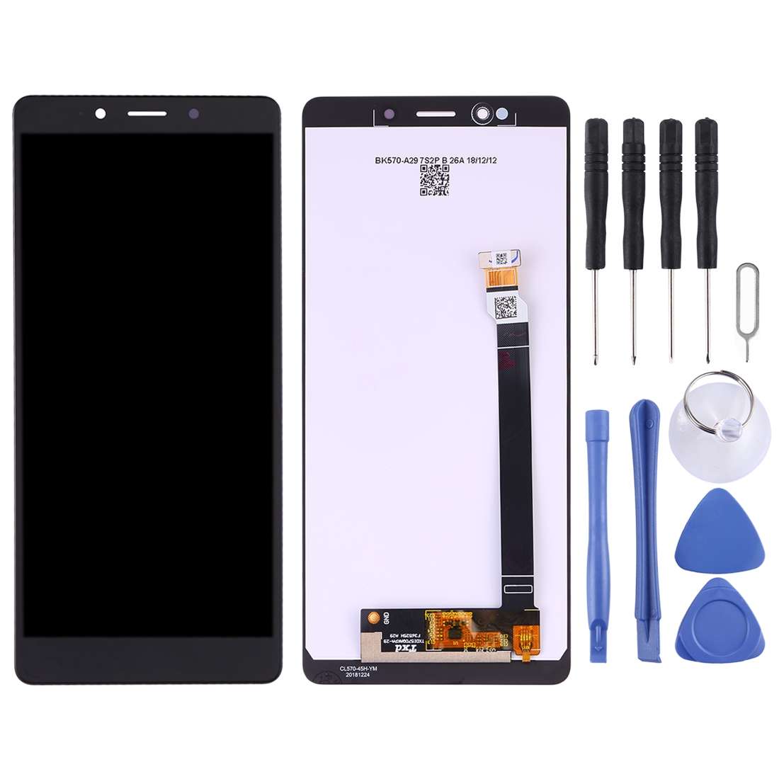 OEM LCD Screen for Sony Xperia L3 with Digitizer Full Assembly(Black)