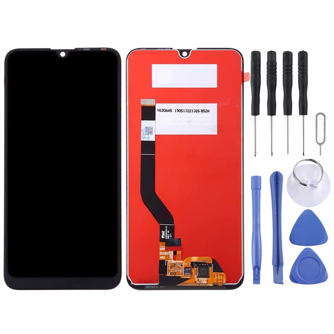 OEM LCD Screen for Huawei Y7 Pro (2019) with Digitizer Full Assembly (Black)