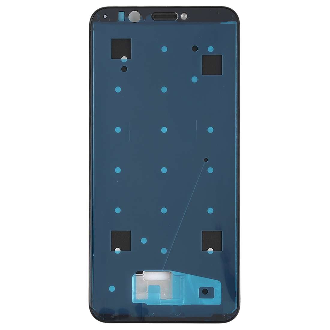 Front Housing LCD Frame Bezel for Huawei Nova 2 Lite / Y7 Prime (2018)(Black)