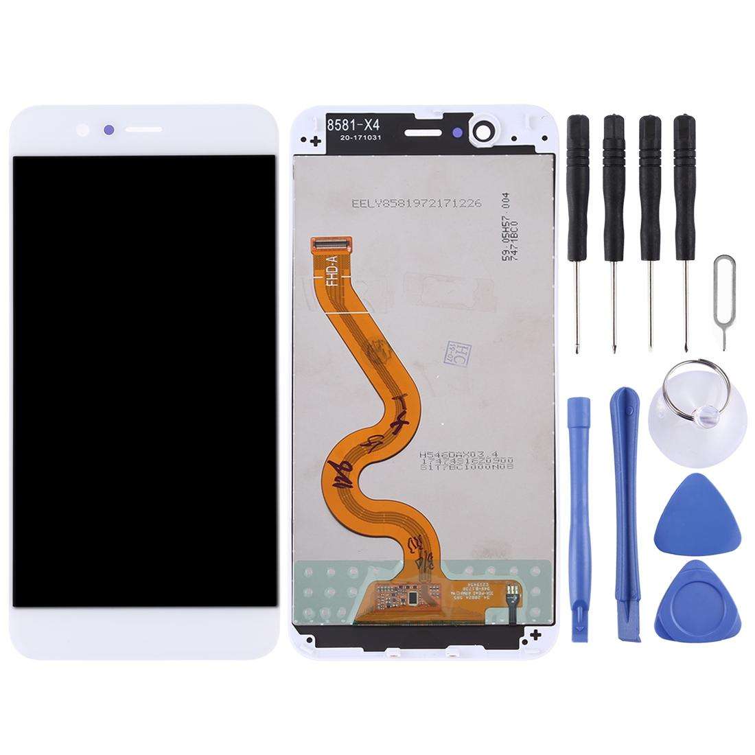 OEM LCD Screen for Huawei Nova 2 Plus Digitizer Full Assembly with Frame (White)