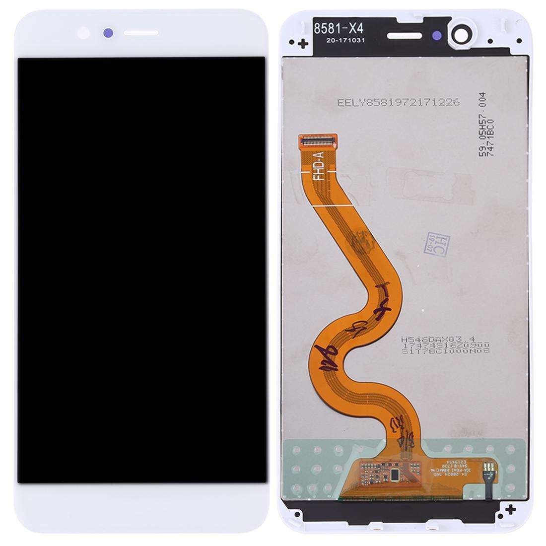 OEM LCD Screen for Huawei Nova 2 Plus Digitizer Full Assembly with Frame (White)