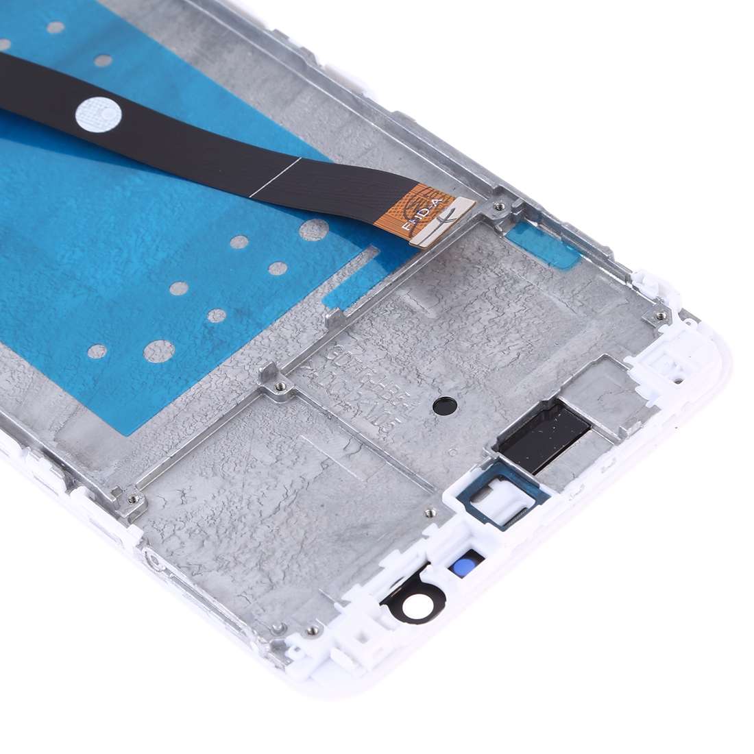 OEM LCD Screen for Huawei Honor 7X Digitizer Full Assembly with Frame (White)